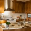 maple granite kitchen