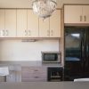 teal tile ikea kitchen
